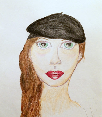 Doodle 40/365 - Black Beret