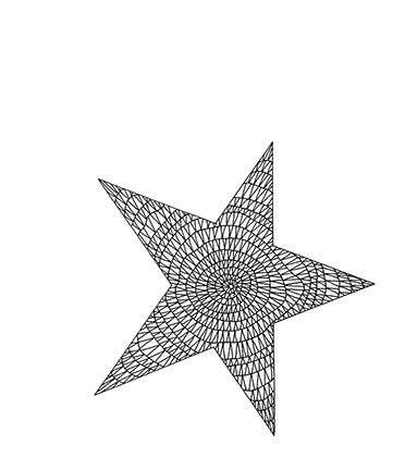 Doodle 36/365 - star with circles and triangles