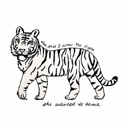 Doodle 34/365 - She said I was the tiger she wanted to tame