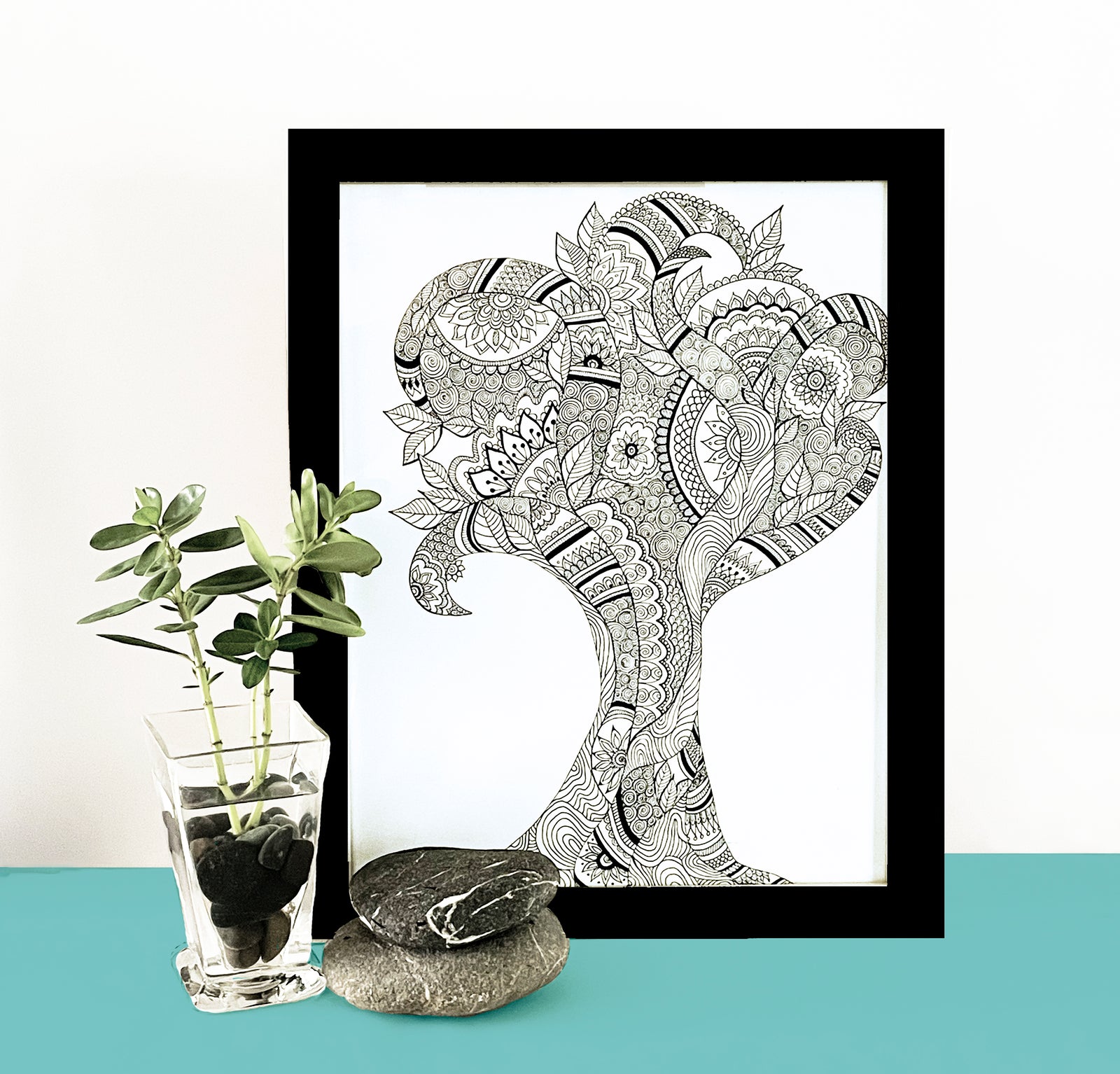 Mandala Tree Print - Tanya Madoff